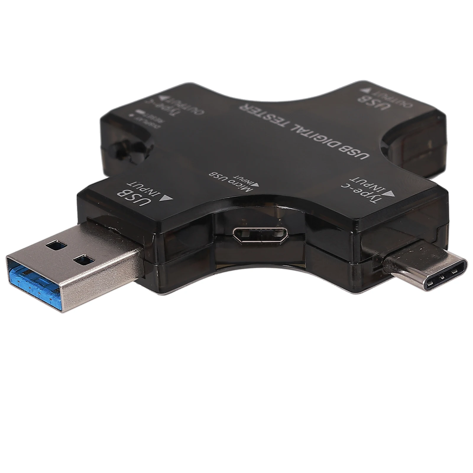 Цифровой мультиметр Proster 2 в 1 USB тестер с цветным экраном и ЖК дисплеем детектор