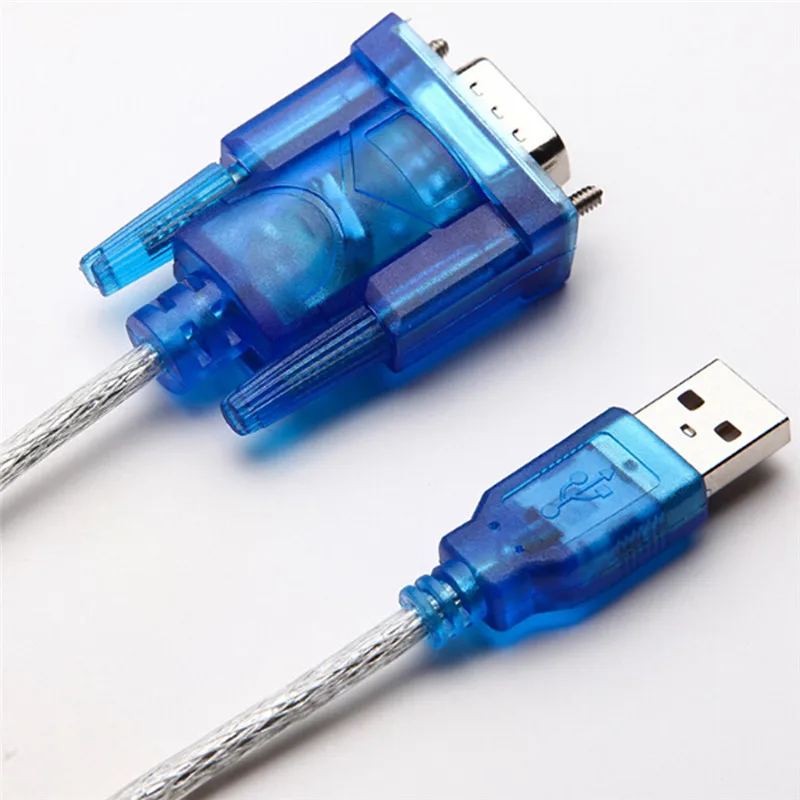 Оптовая продажа от USB к последовательному порту RS232 9 контактный кабель DB9