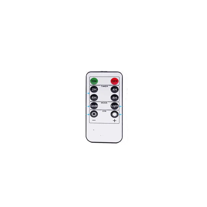 add one extra remote В упаковке 2 пульта ДУ или не удален Батарея батарейках светодиодный свечи светодиодные свечи без пламени на батарейках Рождественский светодиодный поддельные свечи для праздника - Цвет: add one extra remote
