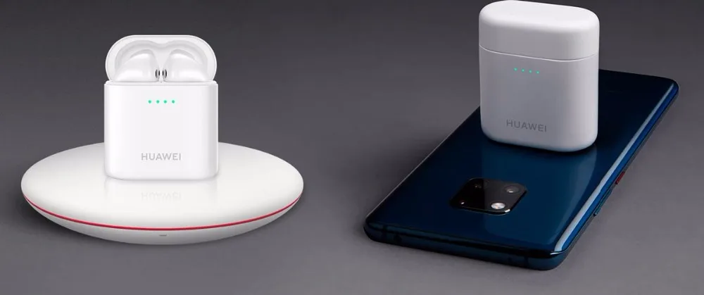 HUAWEI FreeBuds 2 Наушники ответ на вызов Беспроводной костный вокальный принт ID Bluetooth Автоматическое обнаружение ношения превосходный звук водонепроницаемый
