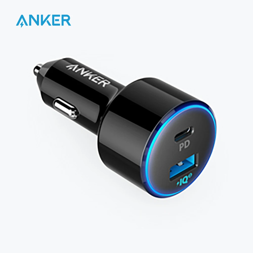 

Anker 49.5W PowerDrive Speed+ 2 USB C Car Charger 30W PD Port for MacBook &iPad &iPhone 19.5W Fast Charge Port for S9/S8 etc