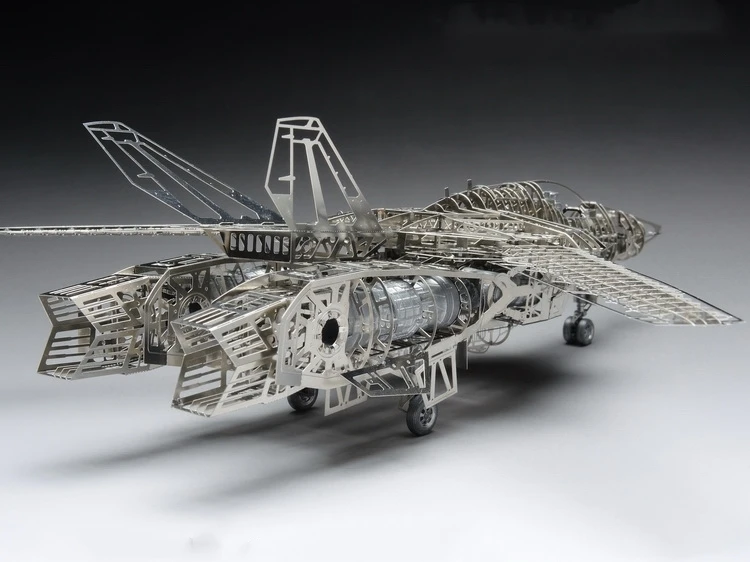 1/72 Валькирия Макросс VF-1A/S полная ПЭ модель Жасмин 3D сталь Металл DIY Складное крыло миниатюрные наборы головоломки игрушки сплайсинга хобби