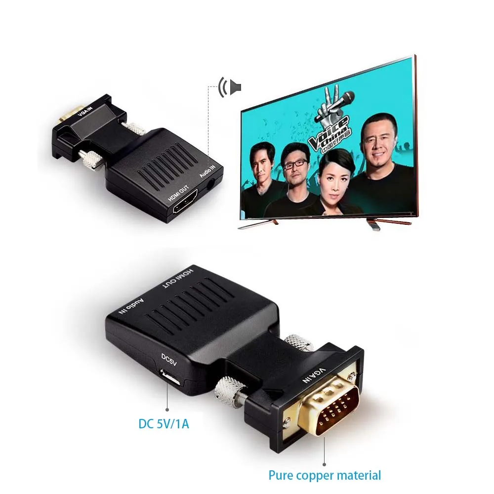 Беспроводной HDMI-передатчик и приемник Measy W2H MINI 2 расширитель HDMI до 30 м/100 футов (W2H +