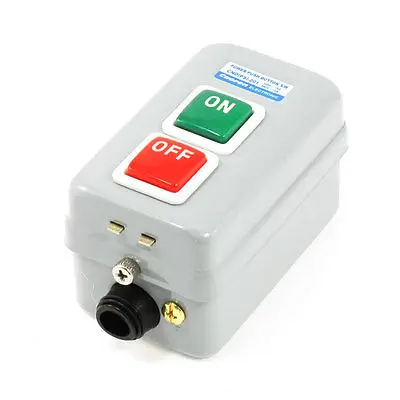 

380V 10A/220V 15A ON/OFF Three Phase 3P Latching Power Push Button Switch