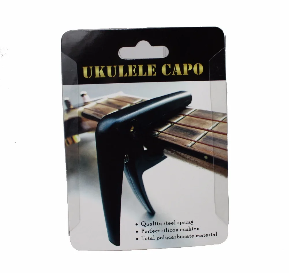 

Free shipping!SunRhyme Ukulele Capo Single-handed Quick Change Ukelele Capo Quick Change Key Clamp Trigger Ukulele Capo
