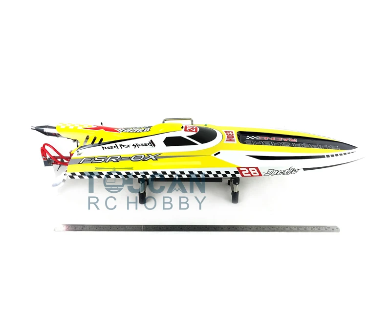 G30H ARTR 54 &quot30CC двигатель бензин волокно стекло RC гоночная лодка руль пропеллера