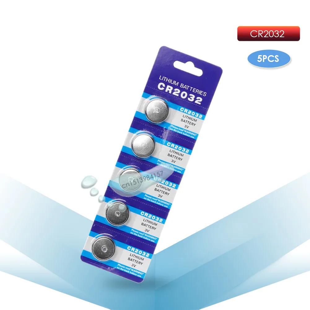 Kpay 5 шт. CR2032 CR 2032 3 в литий ионный кнопочный аккумулятор монета ECR2032 DL2032 BR2032 пульт