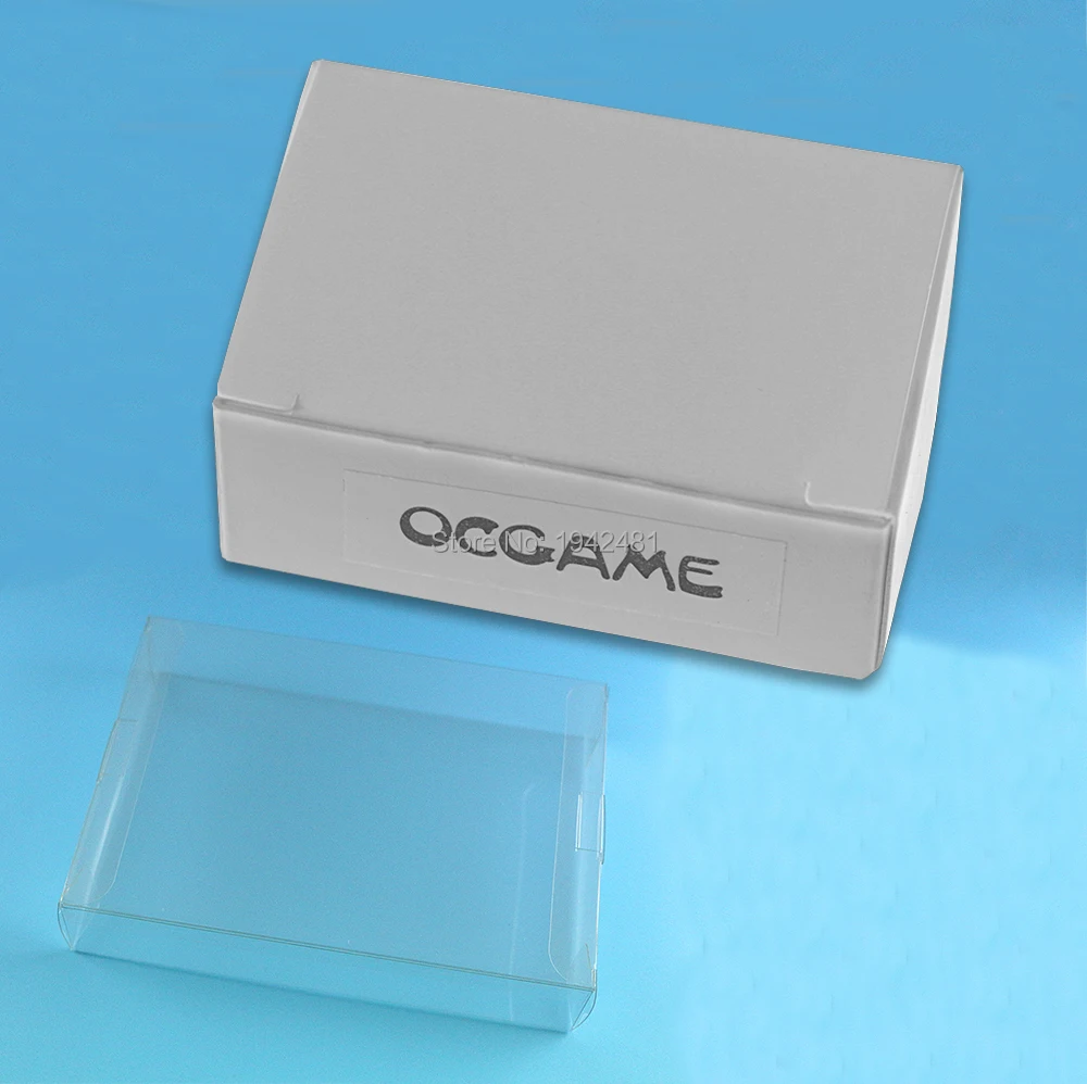 OCGAME, 5 шт./лот, для игровых коробок nintendo, прозрачный, для SNES N64, игровая коробка, защитный чехол, CIB games, пластиковая защита для домашних животных