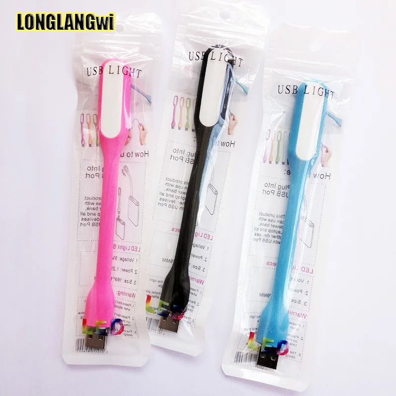 Миниатюрный светодиодный USB светильник гибкая светодиодсветодиодный Ночная