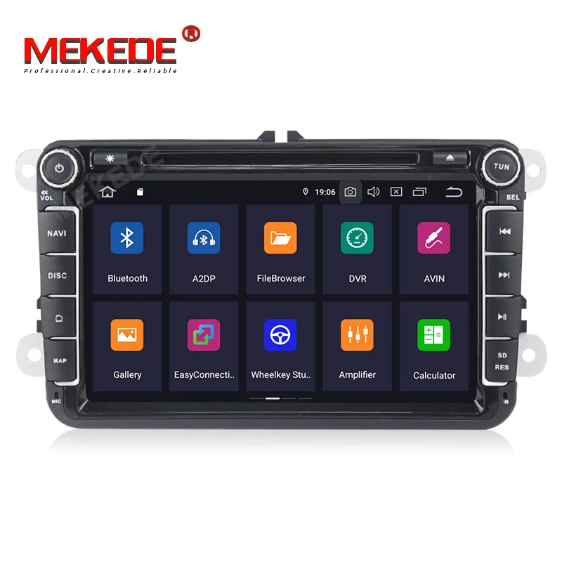 Px30 Android 9 0! Автомобильный dvd плеер RK3326 8 дюймов 2din gps радио для VW golf 6 passat b6 B7 Touran polo