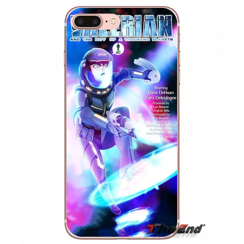 Валериан и город тысячи для iPhone X 4 4S 5 5S 5C SE 6 6S 7 8 Plus Samsung Galaxy J1 J3 J5 J7 A3 A5 2016 2017 чехлы |