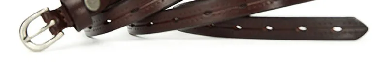 AKTRIS женские ремни высокого качества из натуральной коровьей кожи, Пряжка из сплава, металлический Повседневный декоративный тонкий ремень для женщин FCO029