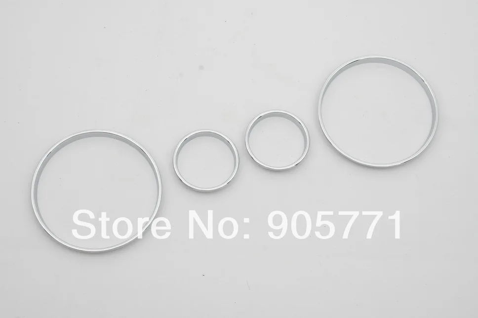 

Chrome Dashboard Gauge Ring Bezel Set for BMW E53