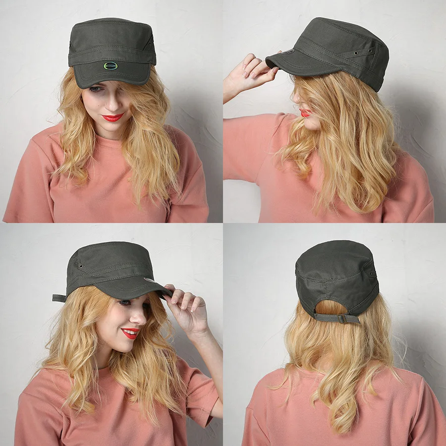 LIUWEISHUN осенне-зимняя женская кепка, военная камуфляжная кепка Snapback, черная плоская кепка s для мужчин или женщин, шапка Chapeu Gorras
