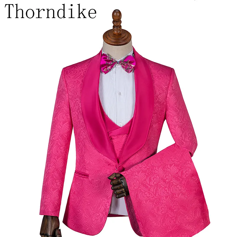 Thorndike разные цвета смокинг для жениха на одной пуговице шаль отворот лучшие