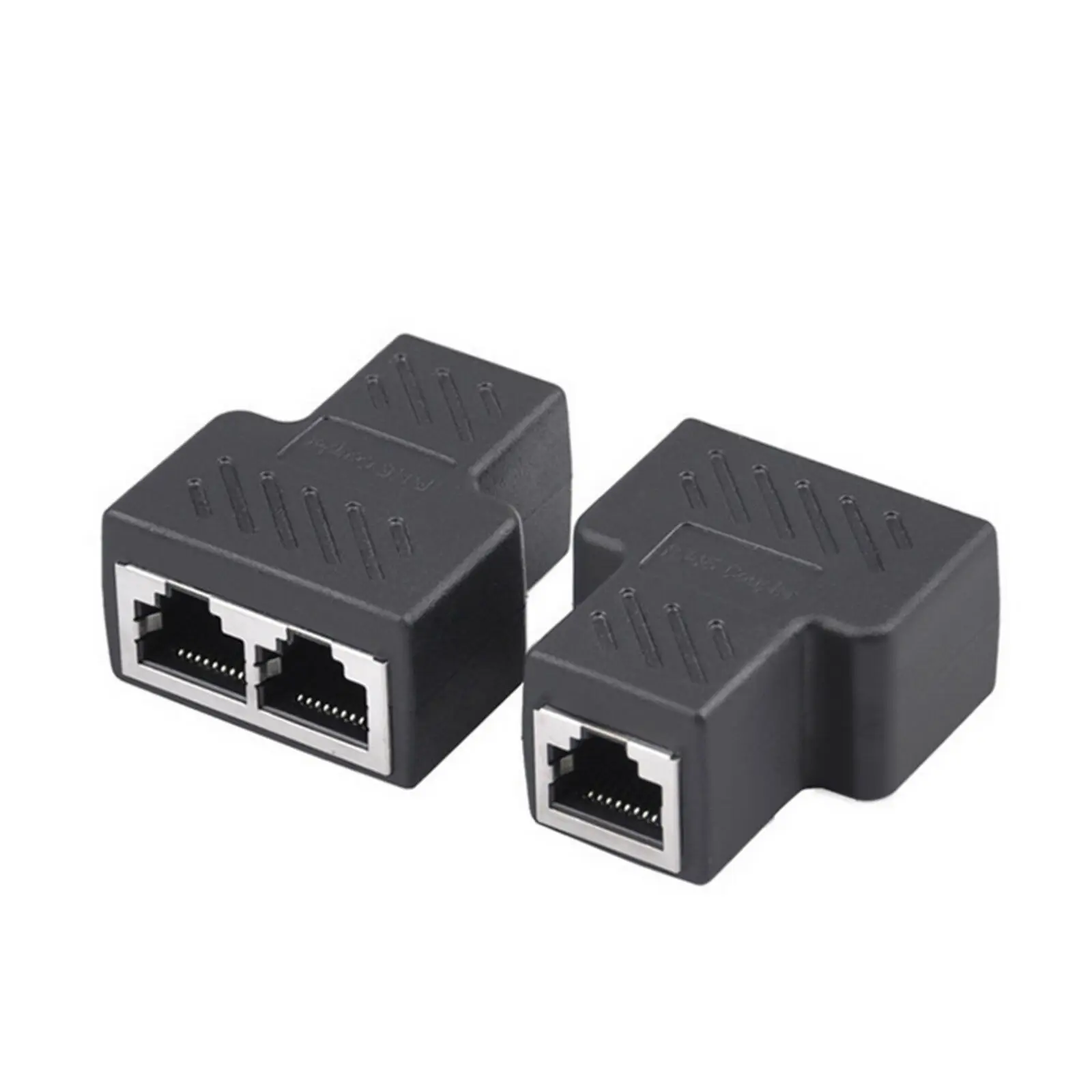 Соединитель RJ45 Cat7/6/5e Y-разветвитель Сетевой удлинитель кабеля LAN адаптер для Ethernet