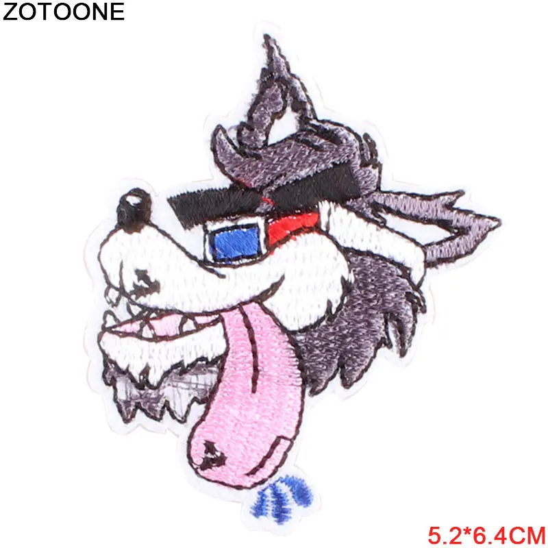 ZOTOONE 1 шт. маленькие нашивки с животными собаки динозавра Парк Юрского периода