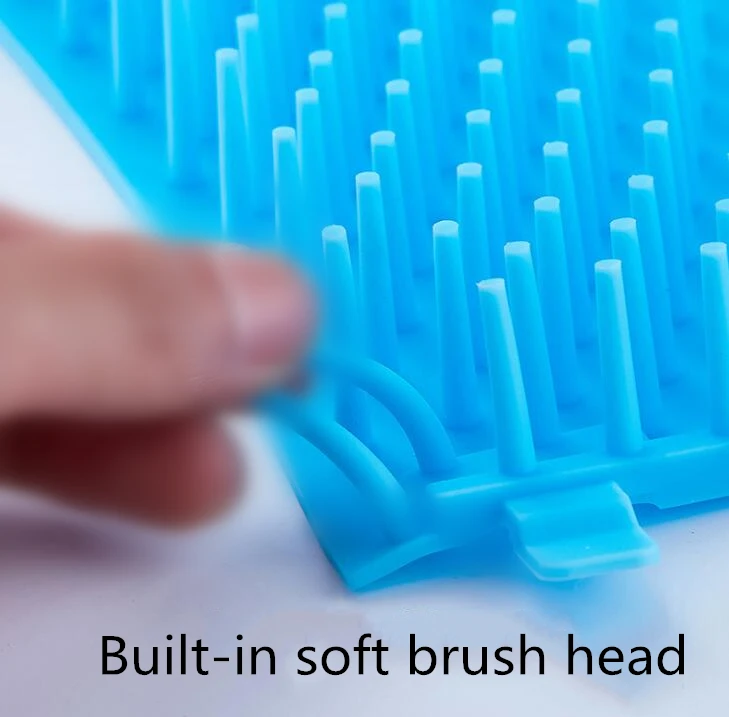 Фирменная Новинка Стиль мягкая собака приспособление для очистки лап силикон