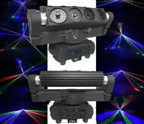 Лидер продаж полноцветный движущийся лазерный светильник с 8 глазами rgb-паук