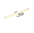 Светодиодный светильник из нержавеющей стали с зеркальным передним зеркалом современный минималистичный светильник для ванной комнаты туалетный столик зеркальный светильник