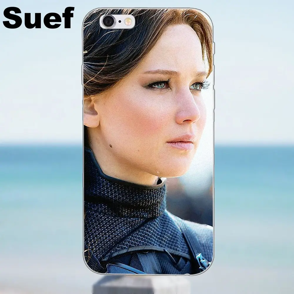 Сумки из ТПУ чехлы для iPhone X 4 4S 5 5S 5C SE 6 6S 7 8 Plus Samsung Galaxy A3 A5 J1 J3 J5 J7 2016 2017 Голодные игры