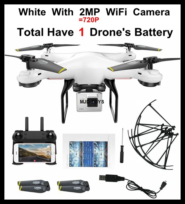 White 2mp cam 1b Обновление Дрон с камерой 720 P HD 0,3 Вт белый парение Helikopter VS SYMA X52 Дрон RC Дрон полный hd-камера Дрон Professional - Цвет: White 2mp cam 1b