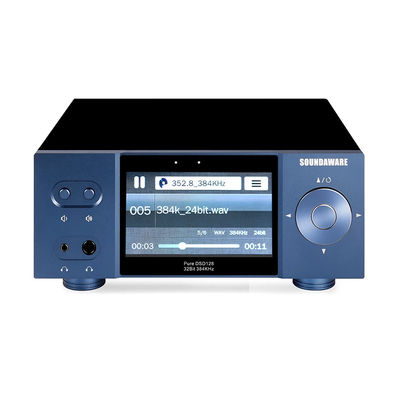 R-077 SOUNDAWARE A1 Национальный HIFI потоковый музыкальный плеер Многофункциональный встроенный настольный с ЦАП двойной усилитель для наушников