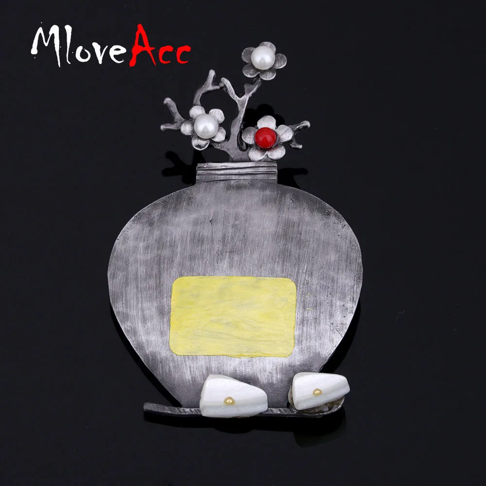 Винтажная брошь MloveAcc с античной отделкой горячая Распродажа металлические