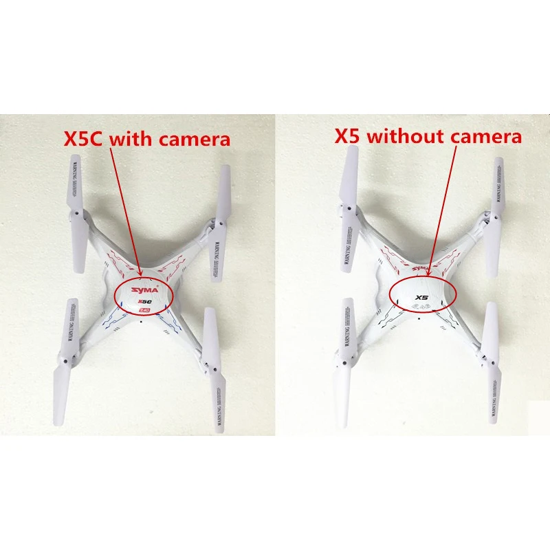 Syma X5C X5C-1 (Дрон с камерой 2.0MP) Квадрокоптер Радиоуправляемый Дрон или X5 X5-1 (без