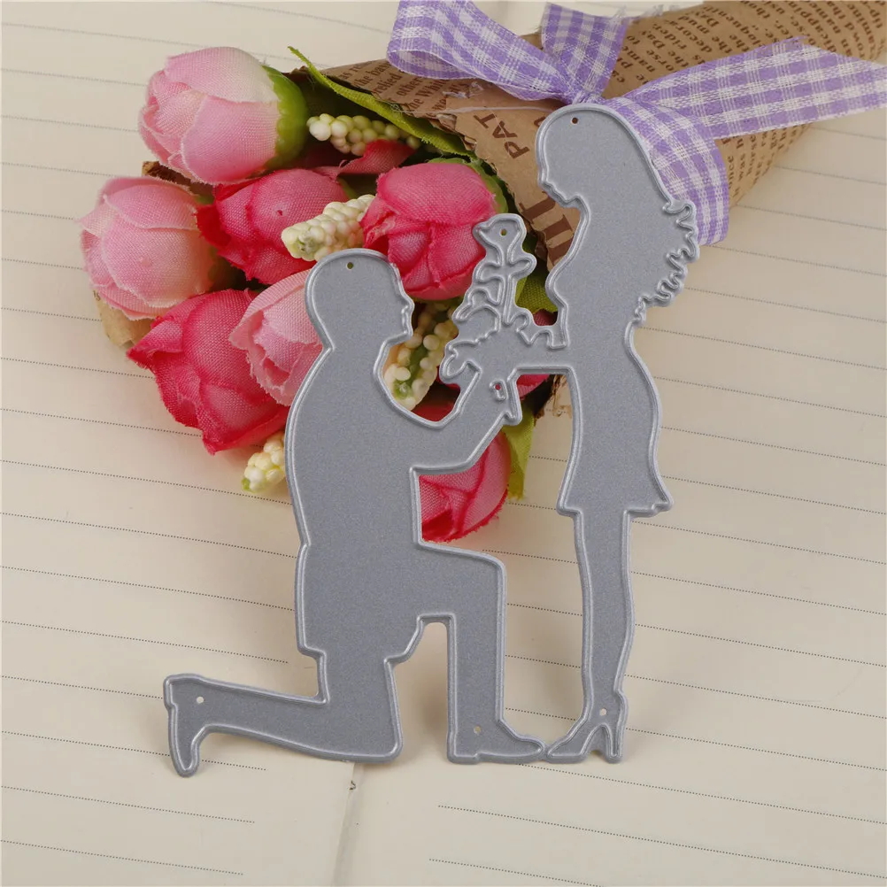 DIY Marry Me металлические режущие штампы трафареты украшения поздравительных