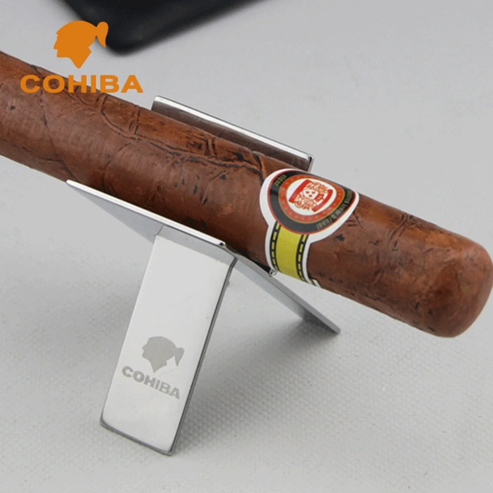 Складная пепельница COHIBA из нержавеющей стали держатель для сигарет подставка