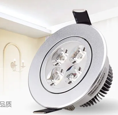 12W 4x3W Dimmable Ceiling Light Epistar LED ceiling lamp Recessed Spotlight 110V/220V for home illumination Lemonbest | Лампы и