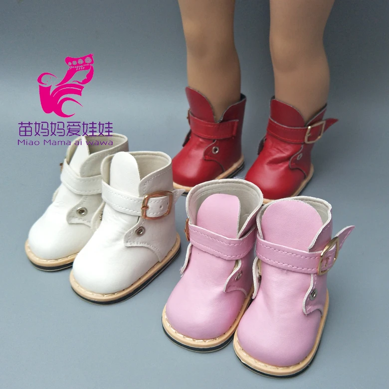 Зимние ботинки из искусственной кожи для кукол размер 43 см|american girl doll christmas|american