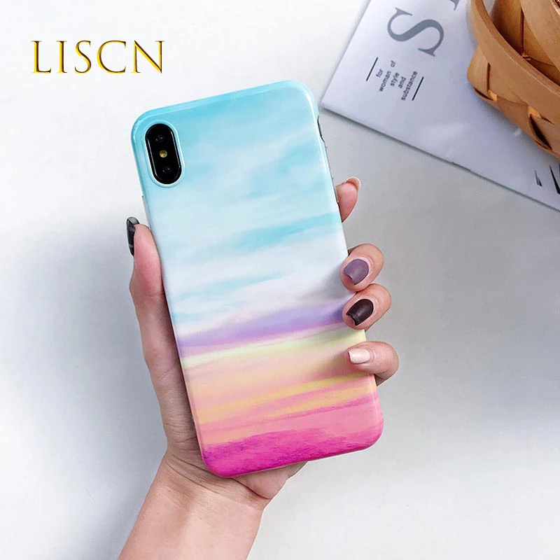 LISCN мраморный силиконовый мягкий ТПУ задняя крышка для HUAWEI P20 Lite P30 Pro P 30 mate 20