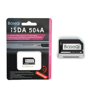 Устройство для чтения карт Micro SD BaseQi NinjaDrive, 504A, для MacBook Pro Retina, 15 дюймовMid 2014, 2015Late 2013Metal fty MiniDrive Reader