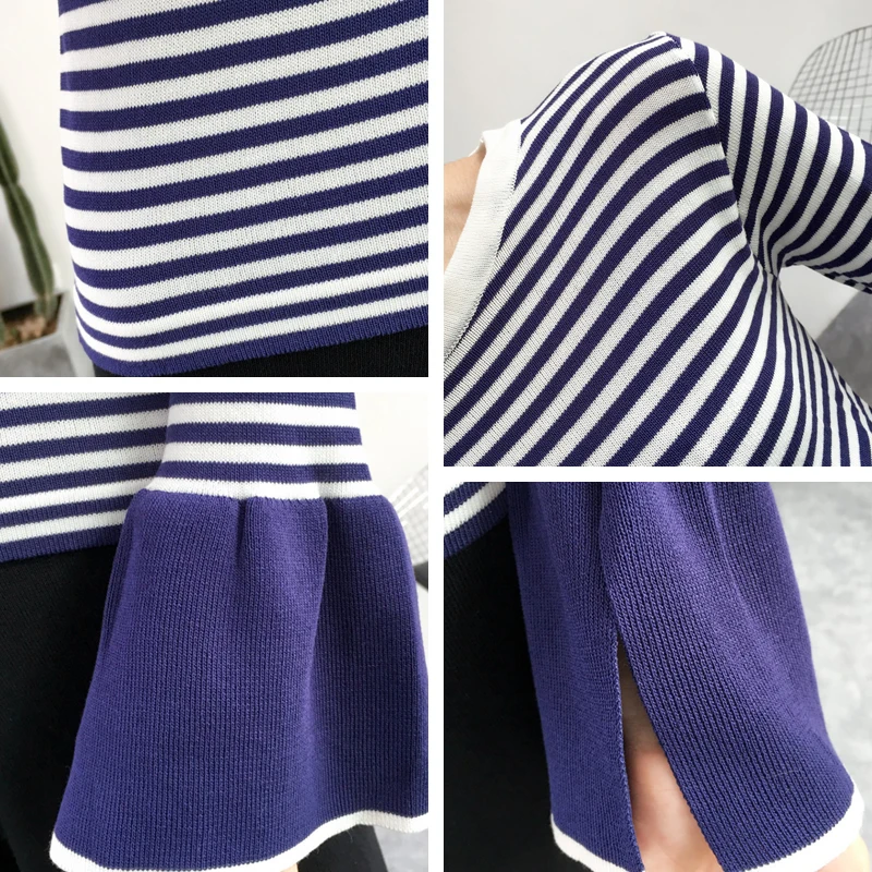 Белла Пособия по философии осень 2017 г. модная полосатая блузка рубашка Для женщин