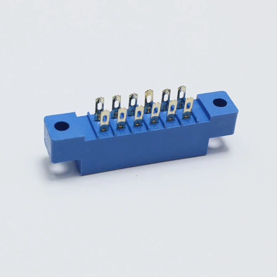 10 шт./лот 805 12 P разъем для кромки карты 3 96 мм Шаг 2x6 ряд Pin PCB припоя SP12 Dip Тип провода