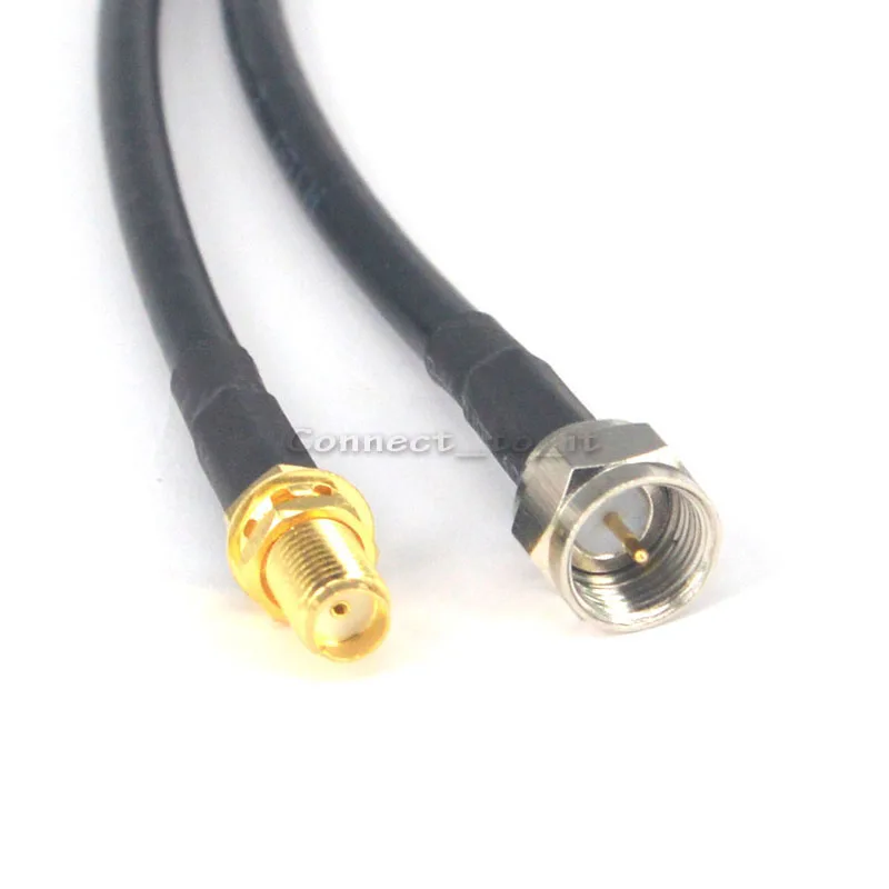 Удлинительный кабель с разъемом SMA Мама на штекер F папа коаксиальный соединитель