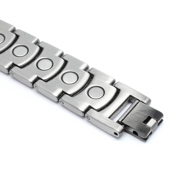 Escalus Men's Health Healing Bracelet For Men Antique Silver Color Magnetic 21pcs Magnet fashion Bracelets Jewelry Classic Charm |