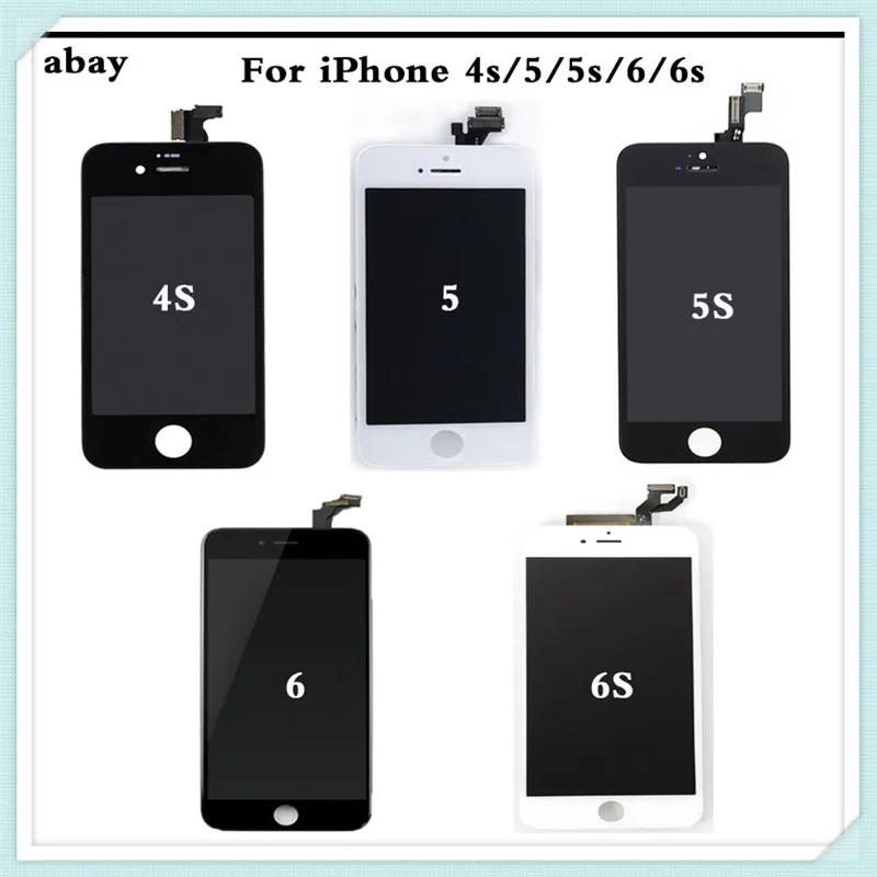 ЖК дисплей для iPhone сенсорный экран 5 4S 6 6S запасные части в сборе без битых