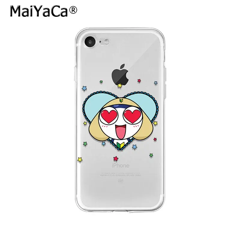 Мягкий силиконовый чехол для телефона MaiYaCa Keroro Gunsou Dororo Frog из ТПУ iPhone 8 7 6 6S Plus 5 5S SE XR