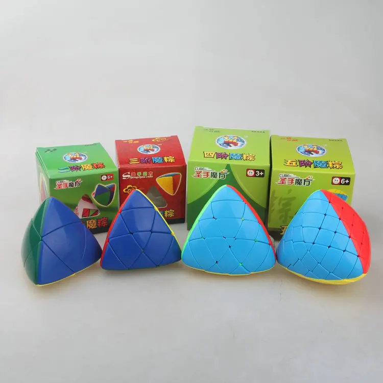 Shengshou головоломка куб набор 3x3x3 4x4x4 5x5x5 Mastermorphix Zongzi риса клецки Stickerless Скорость