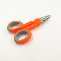 hot details about fiber cable cutting kevlar cutter tools slip resistant scissors steel electrician scissors