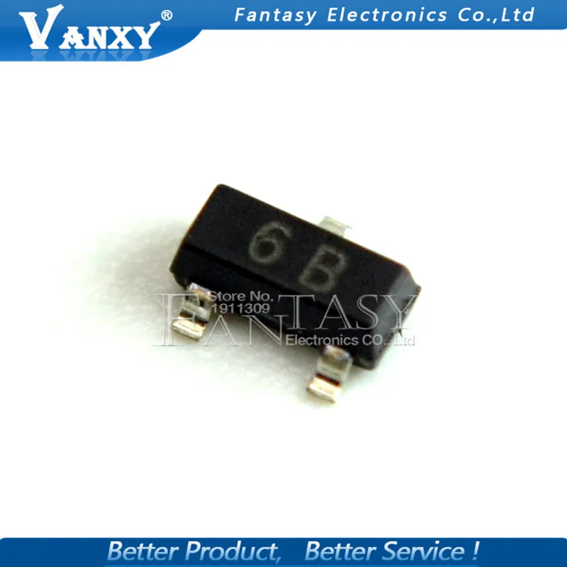 100 шт. BC817-25 SOT23 817-25 сот SMD 6B Новинка транзистор