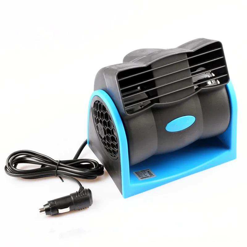 

Автомобильный вентилятор 12 В 24 В, бесшумный вентилятор для грузовиков, фургонов, грузовиков, мощное охлаждение, автомобильный вентилятор