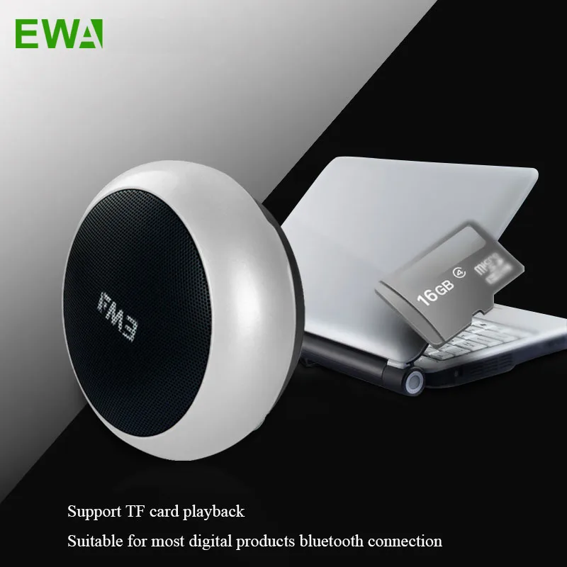 

EWA A110 Outdoor Stereo Portable Speaker Bluetooth Wireless Speaker Hands Free Calls Heavy Bass Support TF Card USB Mini Speaker