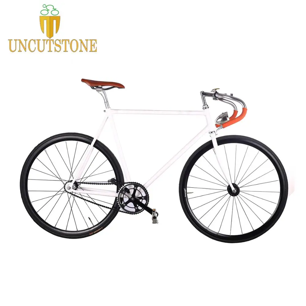 Fixie велосипед стальная рама 700C трек велосипед односкоростной 52 см 56 см 58 см 60 см fixie Велосипед Винтажный DIY рама