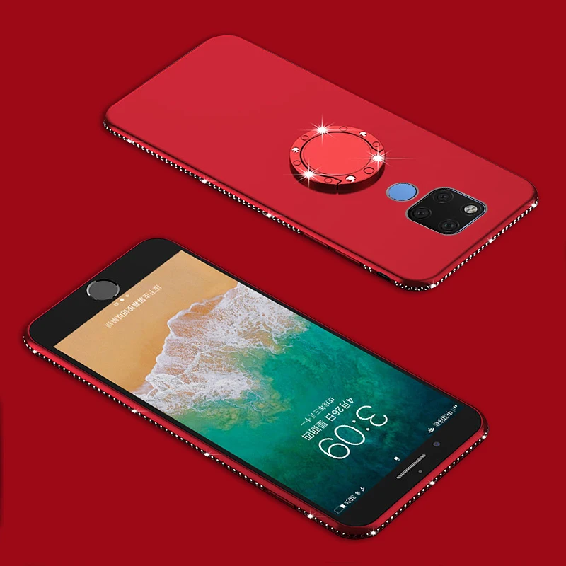 Творчески кронштейн Soft Shell чехол для телефона с алмазными блестками грязь