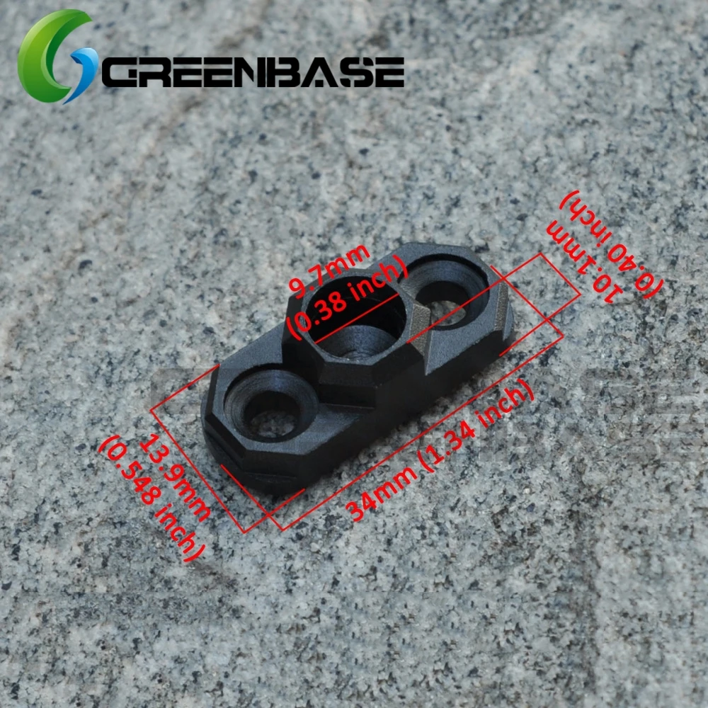 Greenbase KEYMOD и M LOK Совместимость креплением Стандартный QD антабка адаптер