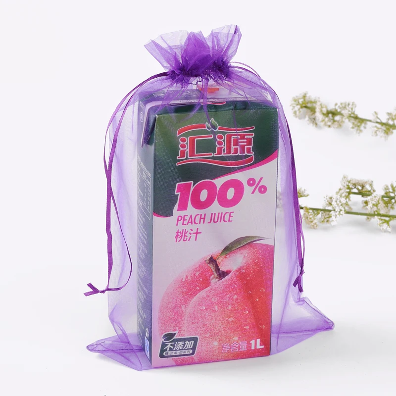 bolsas de regalo Large Organza Gift Bag Hair Embalagem 30x40cm Bags Wedding Favors And Gifts Packaging Can Custom Logo | Дом и сад